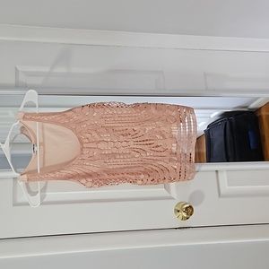 Pink Dressy Tank Top